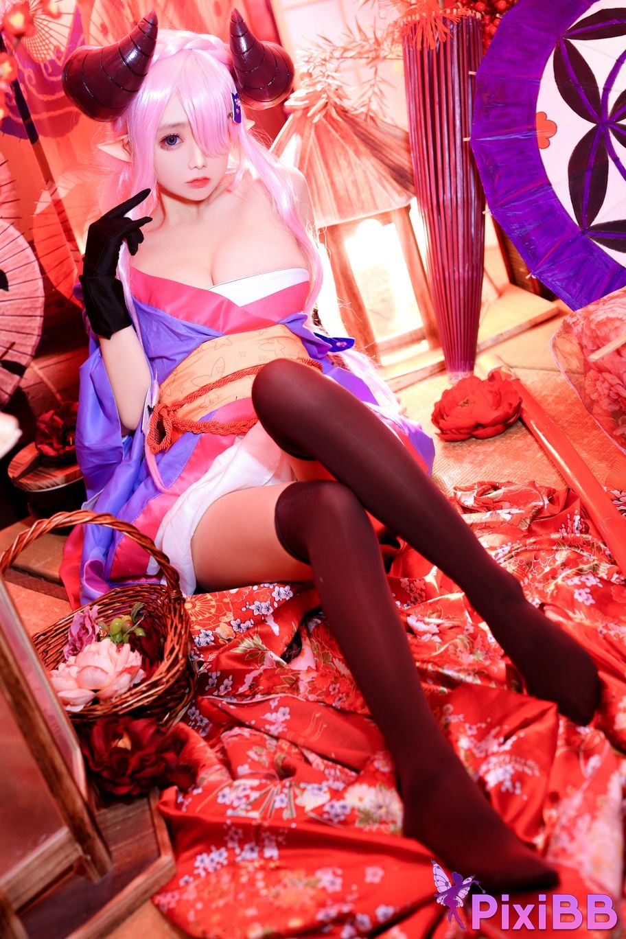 Cosplay Hinaga Azure Fantasy Narumea PixiBB.COM 014