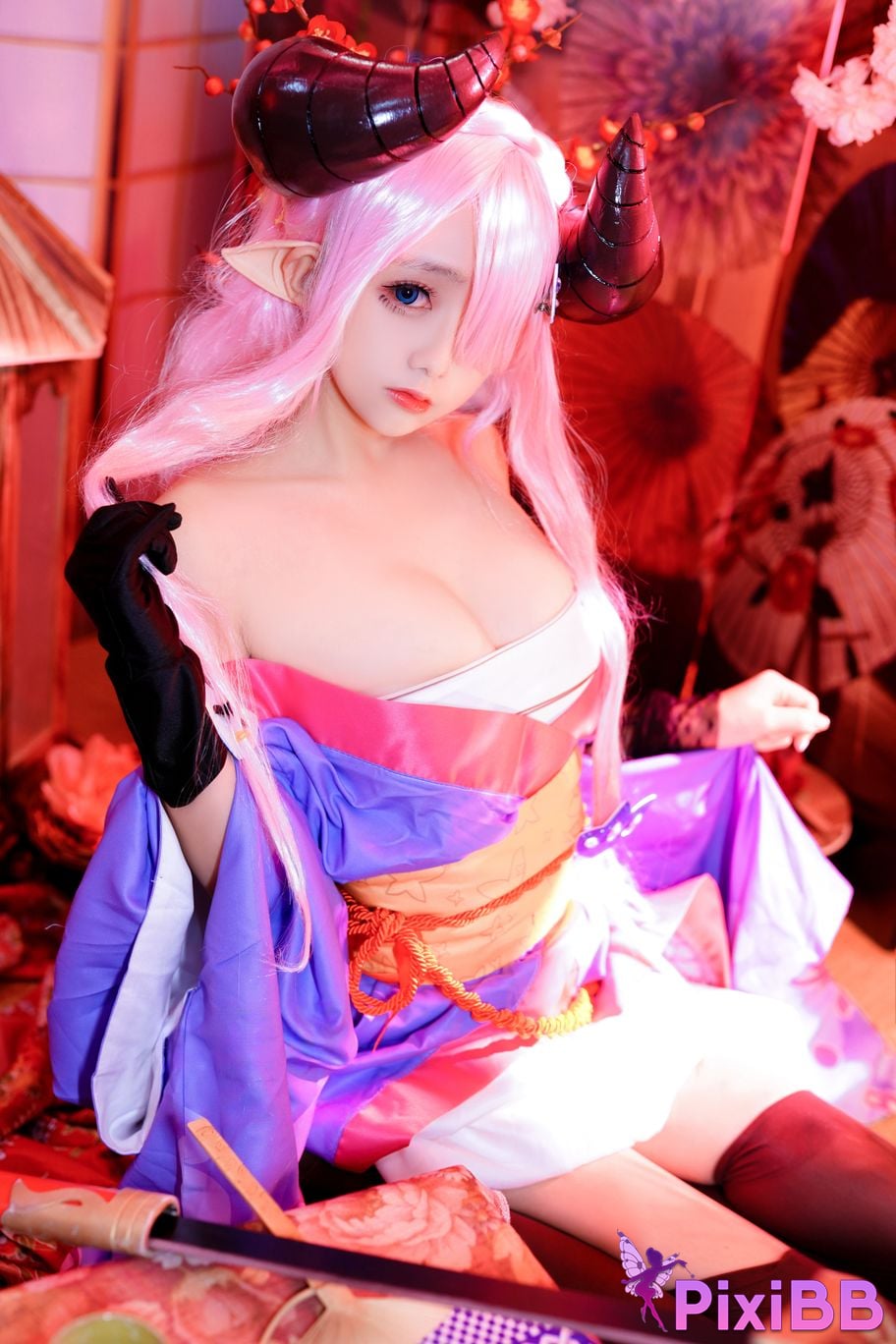 Cosplay Hinaga Azure Fantasy Narumea PixiBB.COM 019