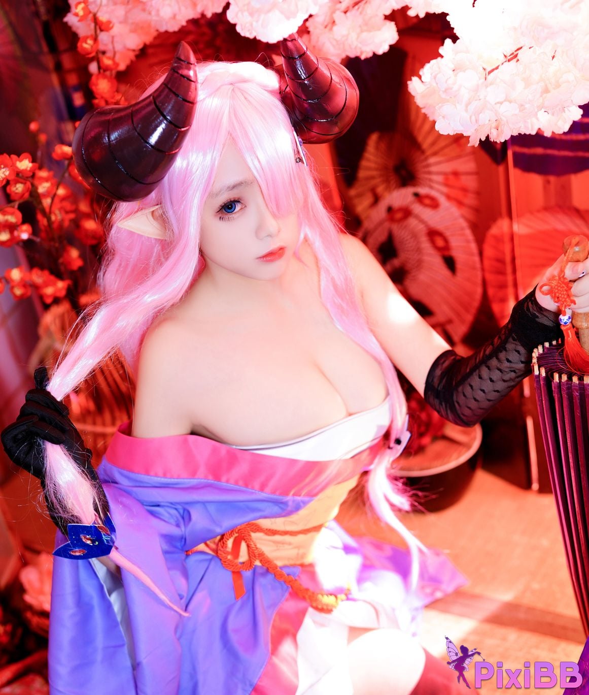 Cosplay Hinaga Azure Fantasy Narumea PixiBB.COM 021