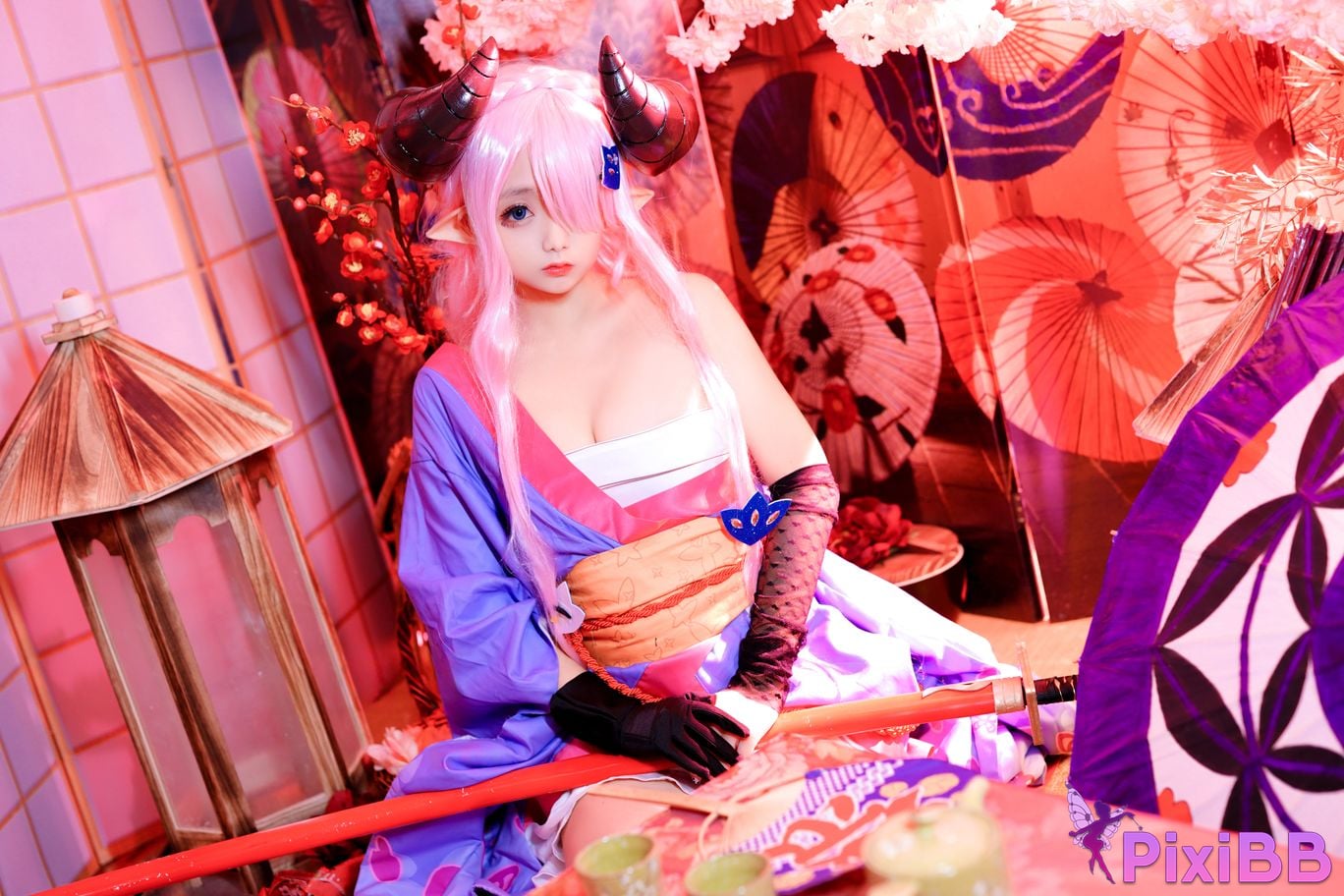 Cosplay Hinaga Azure Fantasy Narumea PixiBB.COM 022