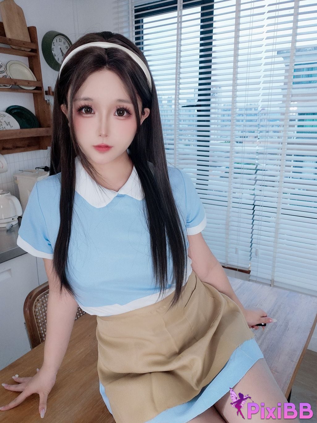 Cosplay Hinako Cake Salesman PixiBB.COM 058