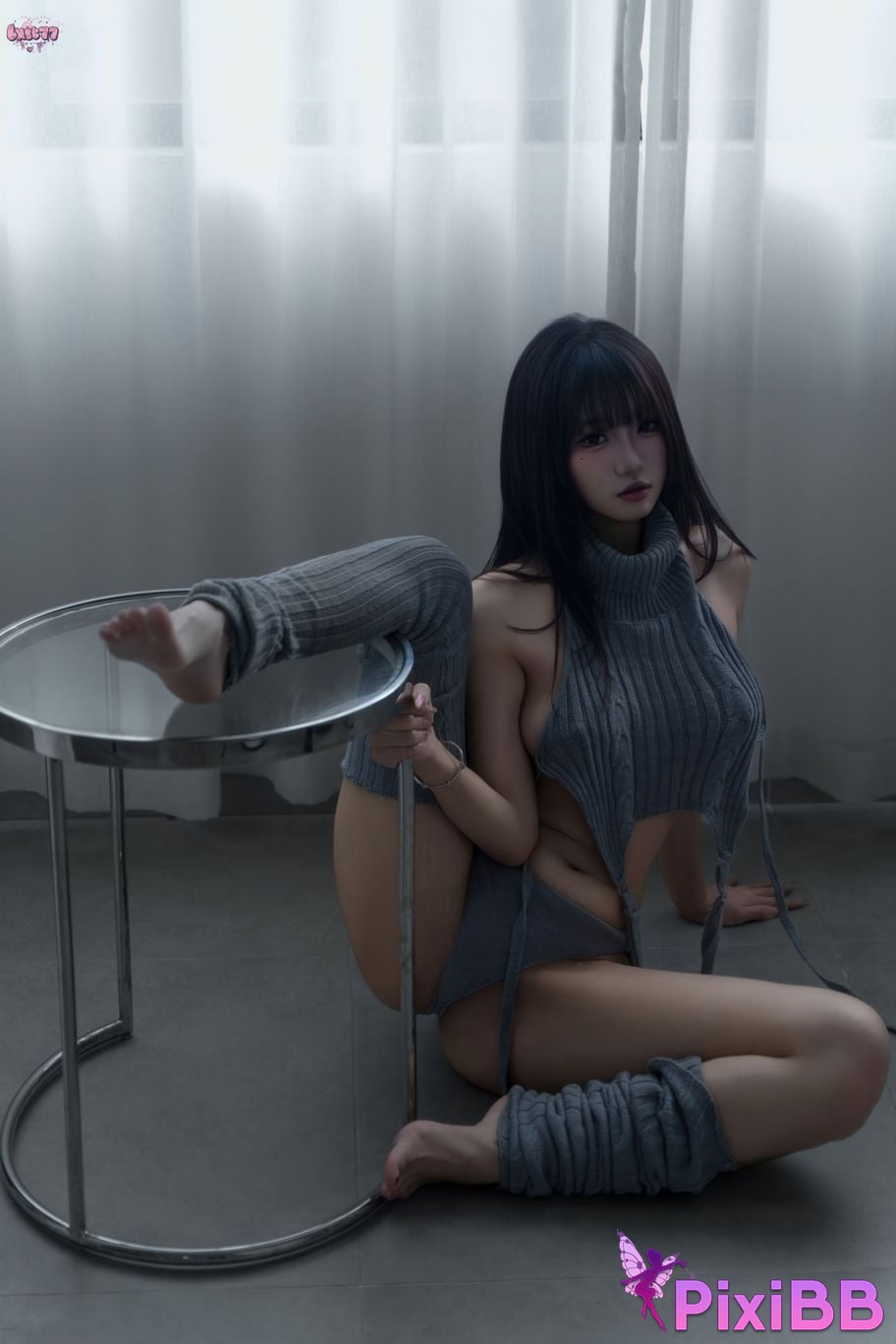 Cosplayer Qiqi be good home sweater PixiBB.COM 054