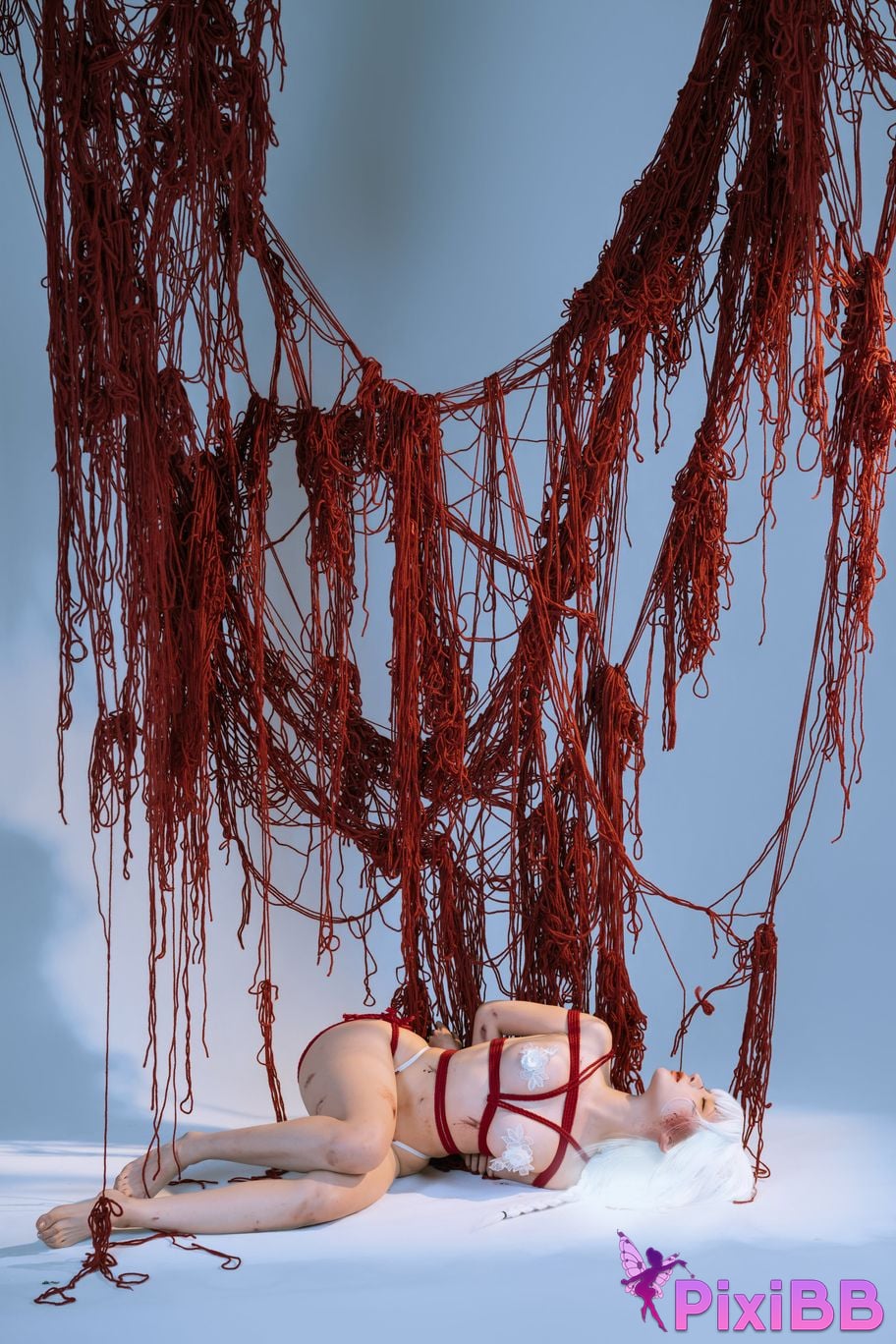 Cosplayer Stupid Momo chunmomo Broken wings PixiBB.COM 017