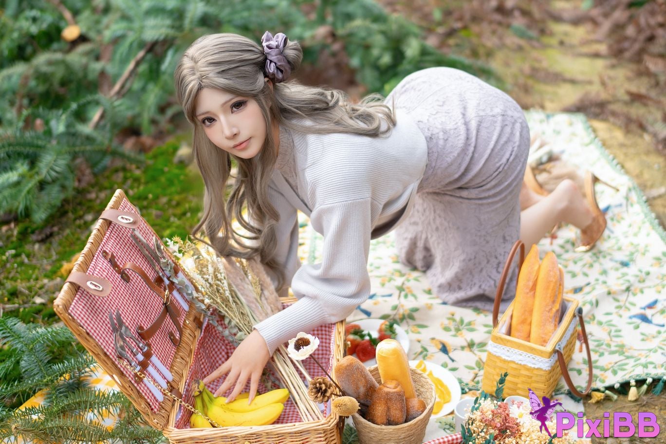 Cosplay yuuhuiYuhui Mrs. Spring outing plan PixiBB.COM 118