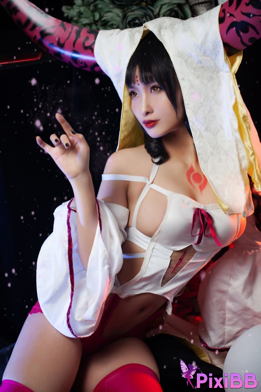 Cosplayer Luo Li LoLiSAMA FGO Sesshoin Kiara PixiBB.COM 018