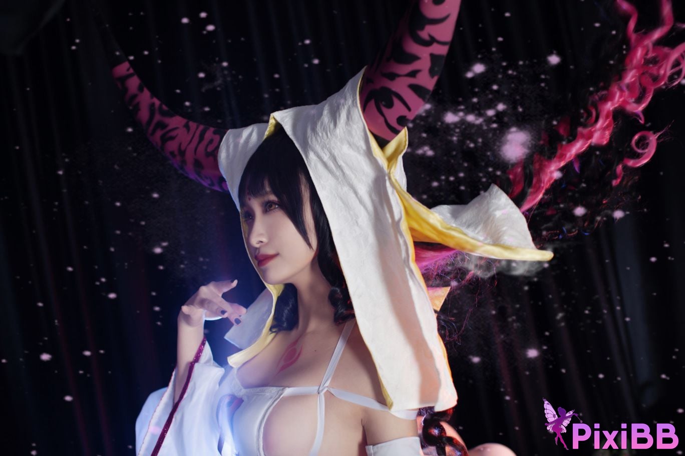 Cosplayer Luo Li LoLiSAMA FGO Sesshoin Kiara PixiBB.COM 029