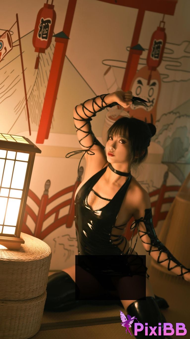 Cosplayer Luo Li LoLiSAMA ninja PixiBB.COM 025