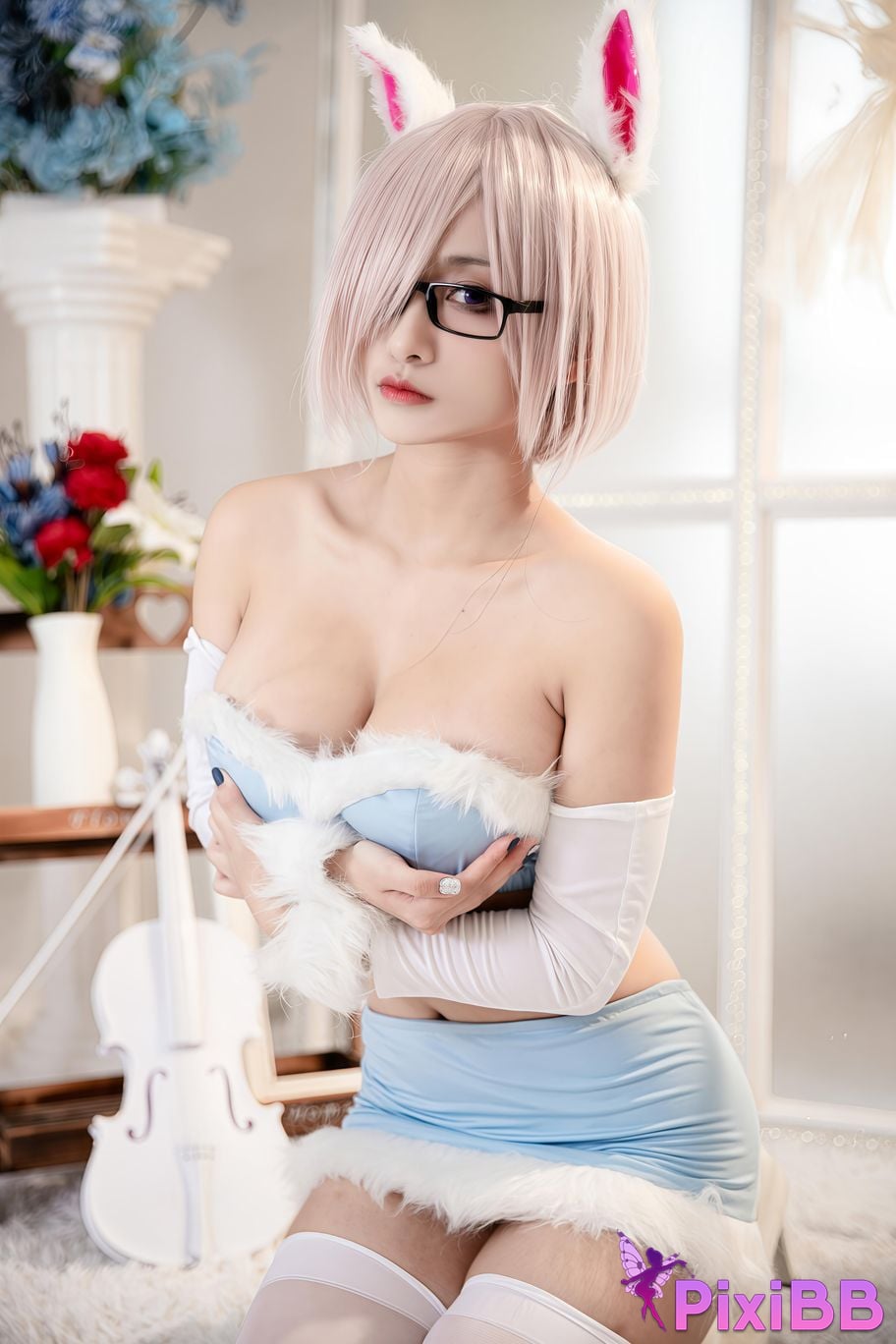 Cosplayer Luo Li LoLiSAMA Matthew Fufu Doujin ver PixiBB.COM 008