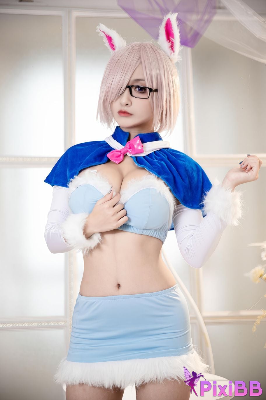 Cosplayer Luo Li LoLiSAMA Matthew Fufu Doujin ver PixiBB.COM 065