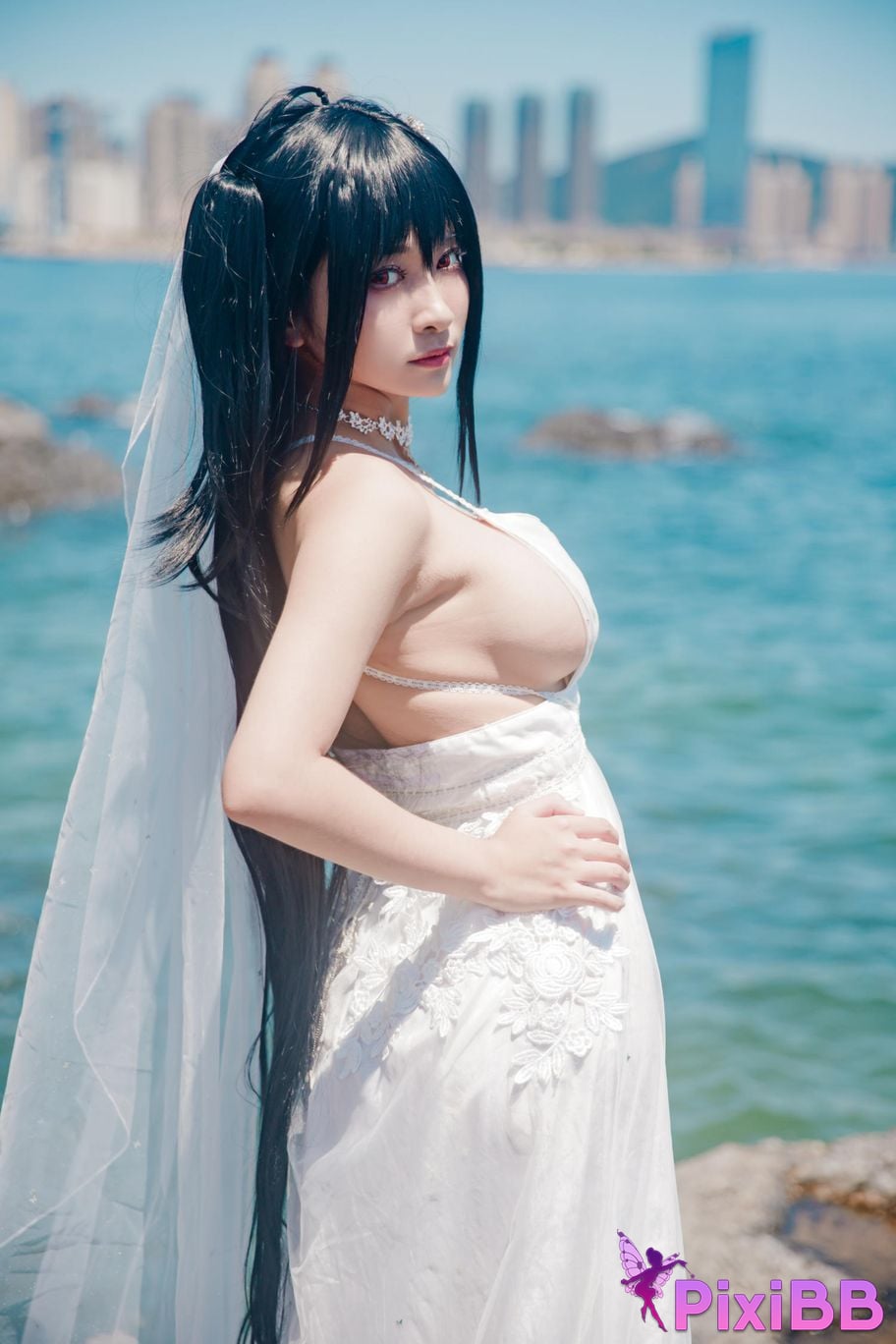 Cosplayer Luo Li LoLiSAMA big bride PixiBB.COM 007