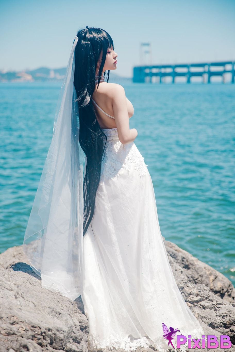 Cosplayer Luo Li LoLiSAMA big bride PixiBB.COM 008