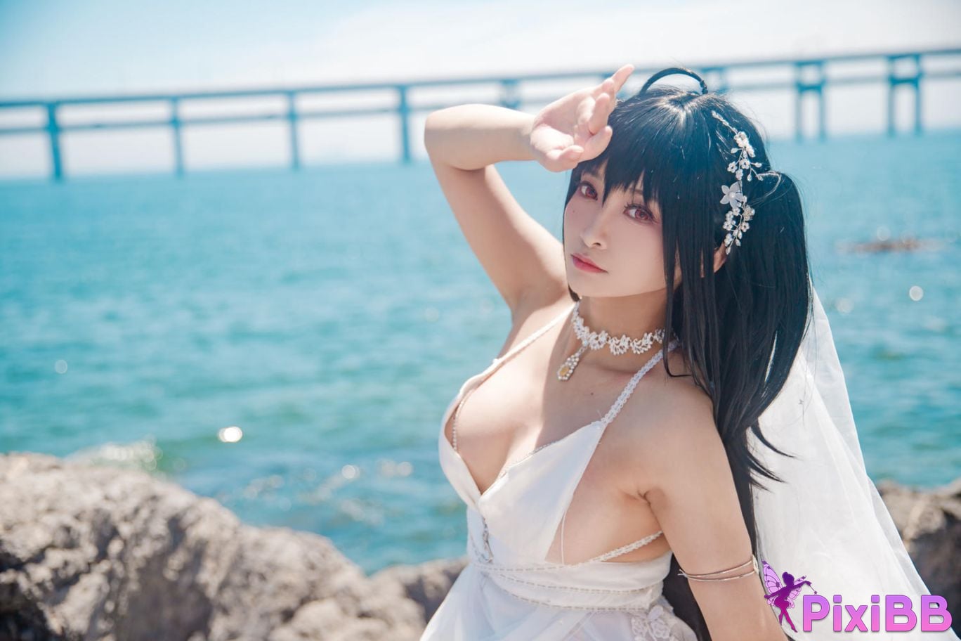 Cosplayer Luo Li LoLiSAMA big bride PixiBB.COM 014