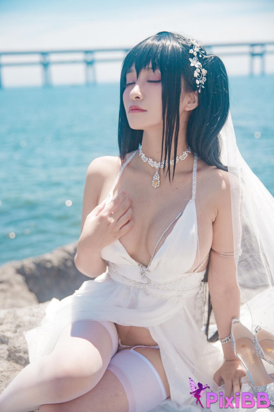 Cosplayer Luo Li LoLiSAMA big bride PixiBB.COM 016