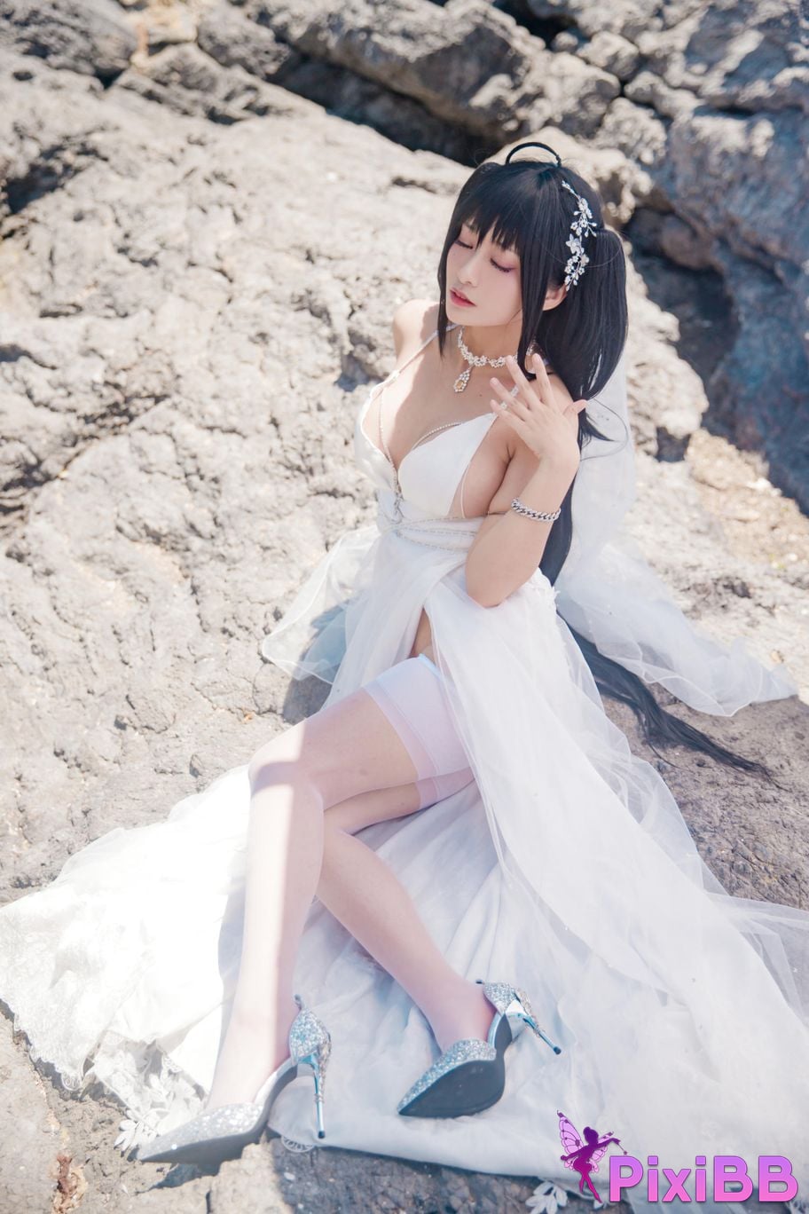 Cosplayer Luo Li LoLiSAMA big bride PixiBB.COM 026