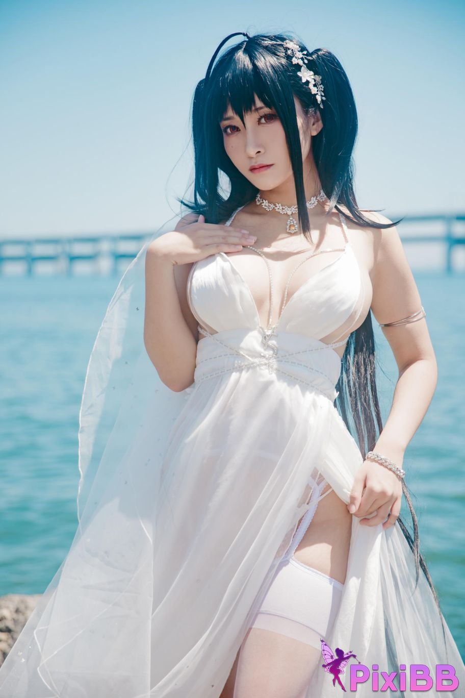 Cosplayer Luo Li LoLiSAMA big bride PixiBB.COM 044