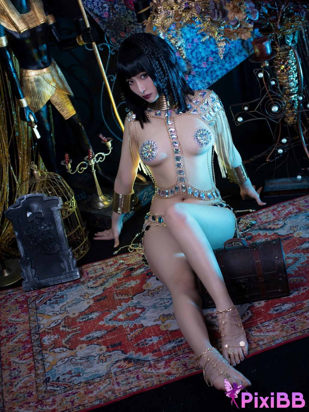 Cosplayer Luo Li LoLiSAMA cleopatra PixiBB.COM 009