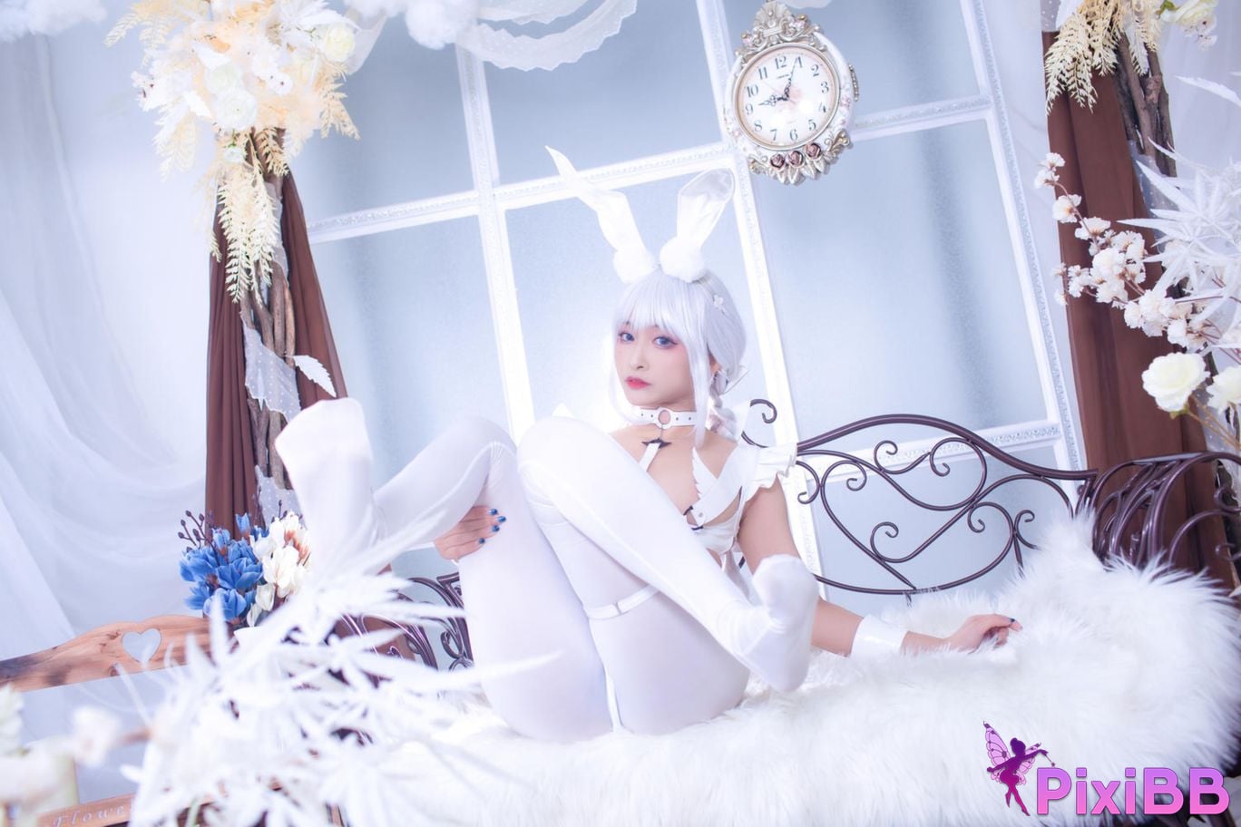 Cosplayer Luo Li LoLiSAMA azur lane Evil Bunny PixiBB.COM 024