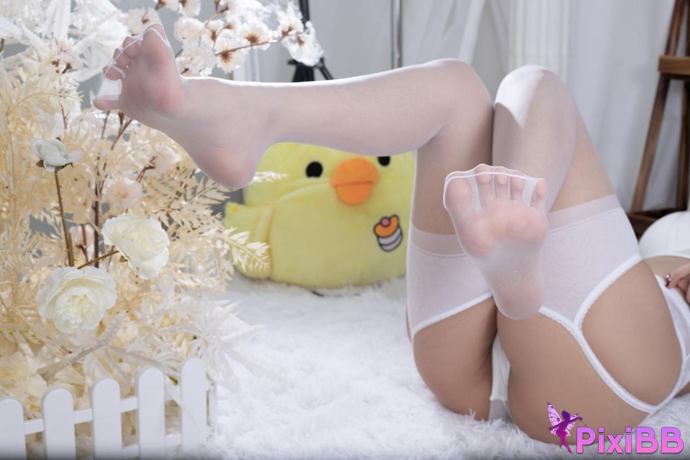 Cosplayer Luo Li LoLiSAMA Cheshire fan underwear PixiBB.COM 035