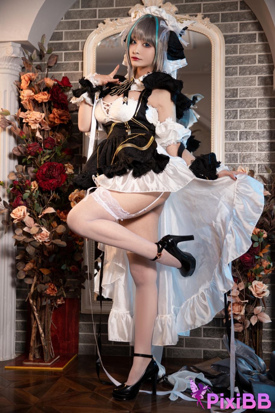 Cosplayer Luo Li LoLiSAMA Cheshire PixiBB.COM 002