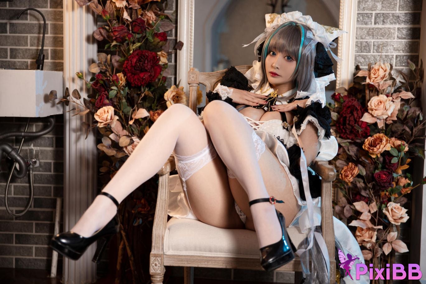 Cosplayer Luo Li LoLiSAMA Cheshire PixiBB.COM 015