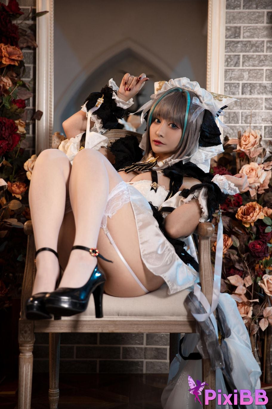 Cosplayer Luo Li LoLiSAMA Cheshire PixiBB.COM 021