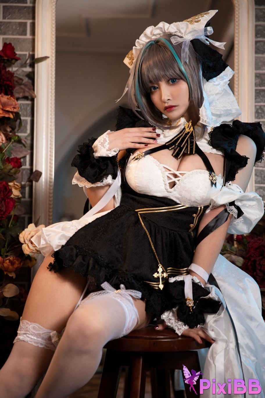 Cosplayer Luo Li LoLiSAMA Cheshire PixiBB.COM 032