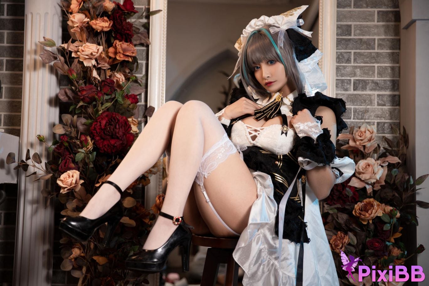 Cosplayer Luo Li LoLiSAMA Cheshire PixiBB.COM 037