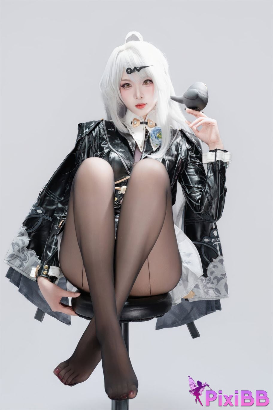 Cosplayer Senior Sister Xuan Xiao absolute zero Yixuan ink shaped traces PixiBB.COM 012