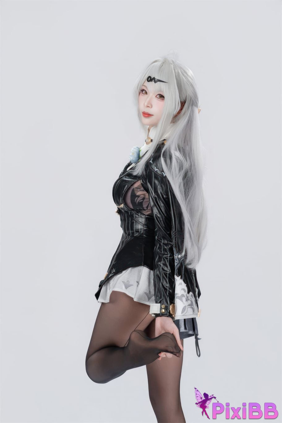 Cosplayer Senior Sister Xuan Xiao absolute zero Yixuan ink shaped traces PixiBB.COM 026