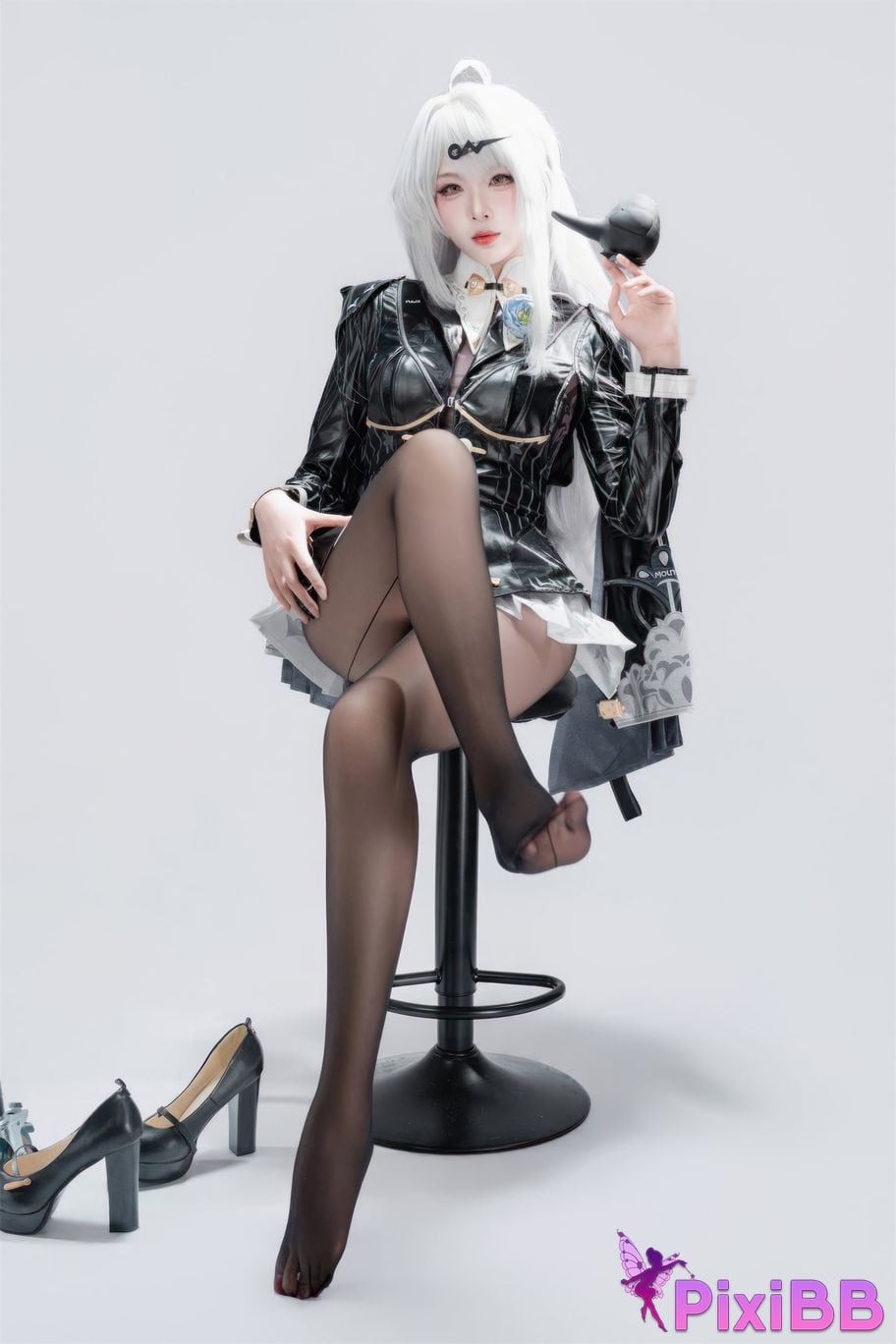 Cosplayer Senior Sister Xuan Xiao absolute zero Yixuan ink shaped traces PixiBB.COM 028