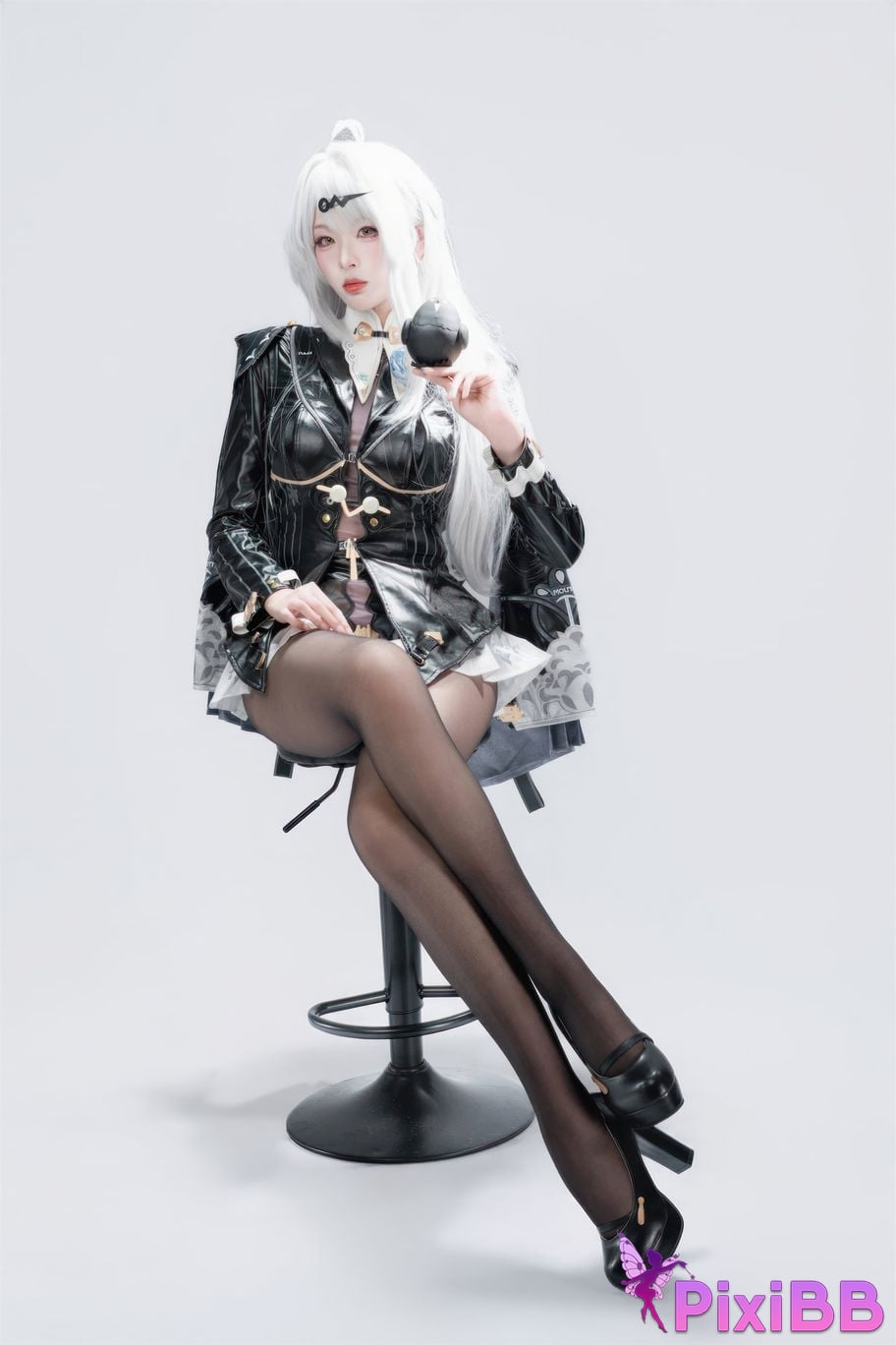 Cosplayer Senior Sister Xuan Xiao absolute zero Yixuan ink shaped traces PixiBB.COM 044