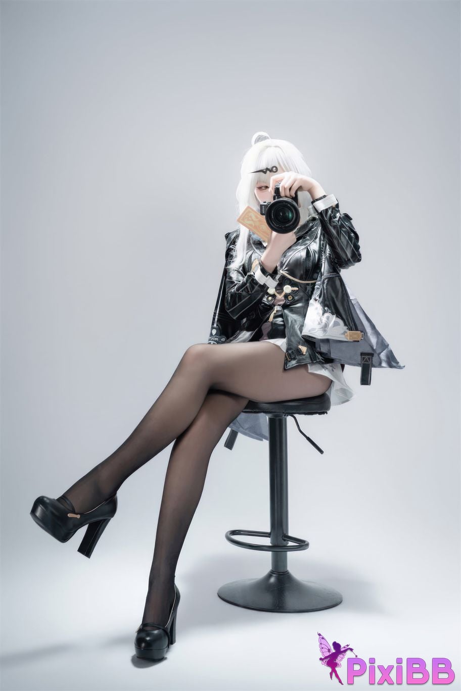 Cosplayer Senior Sister Xuan Xiao absolute zero Yixuan ink shaped traces PixiBB.COM 048