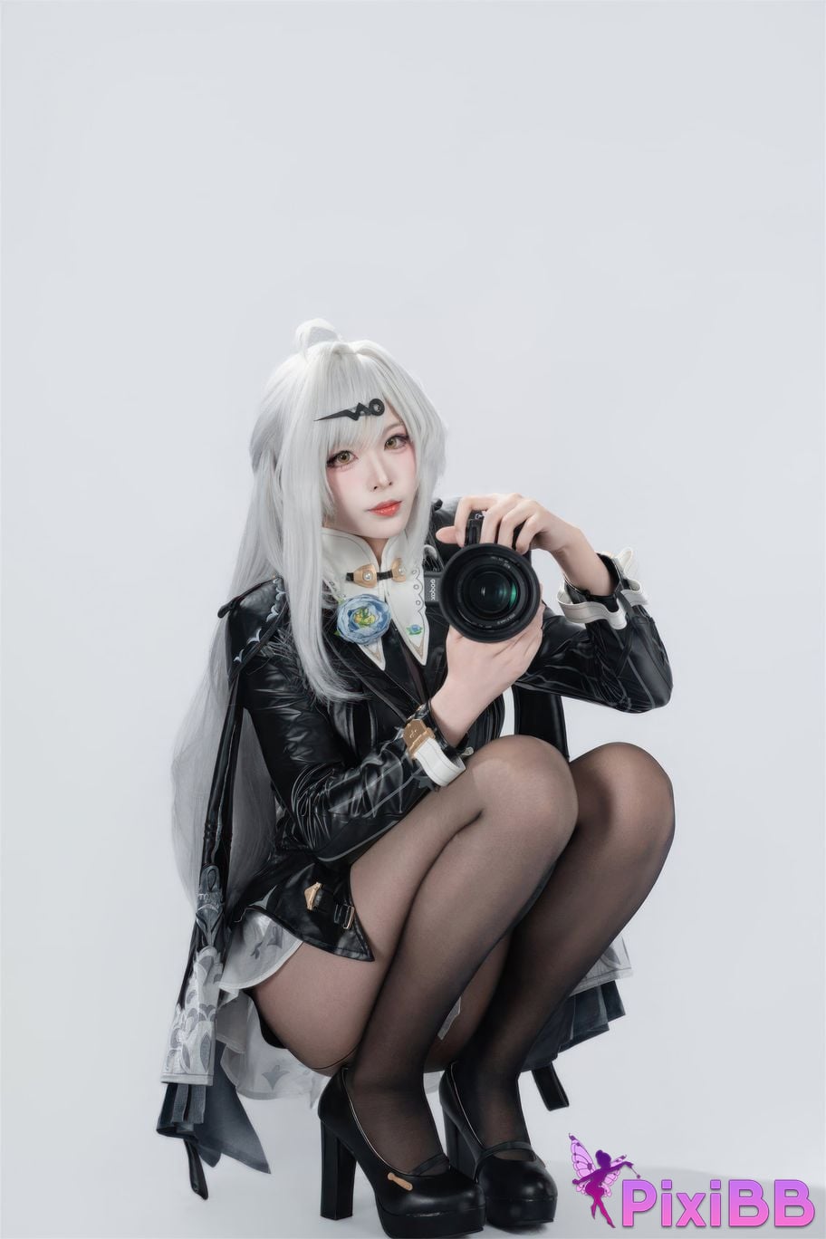 Cosplayer Senior Sister Xuan Xiao absolute zero Yixuan ink shaped traces PixiBB.COM 059