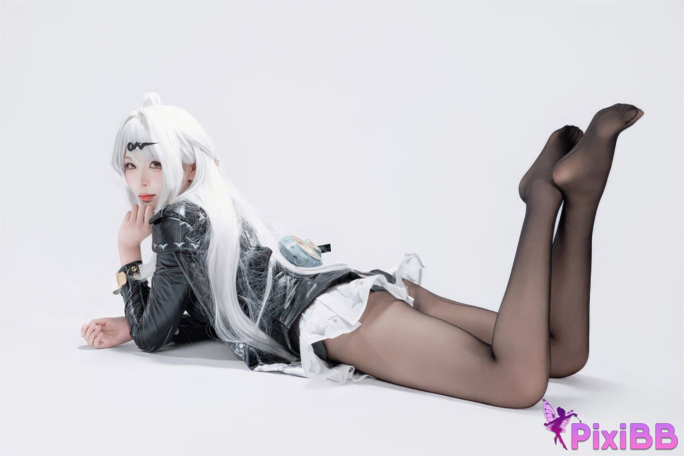 Cosplayer Senior Sister Xuan Xiao absolute zero Yixuan ink shaped traces PixiBB.COM 060