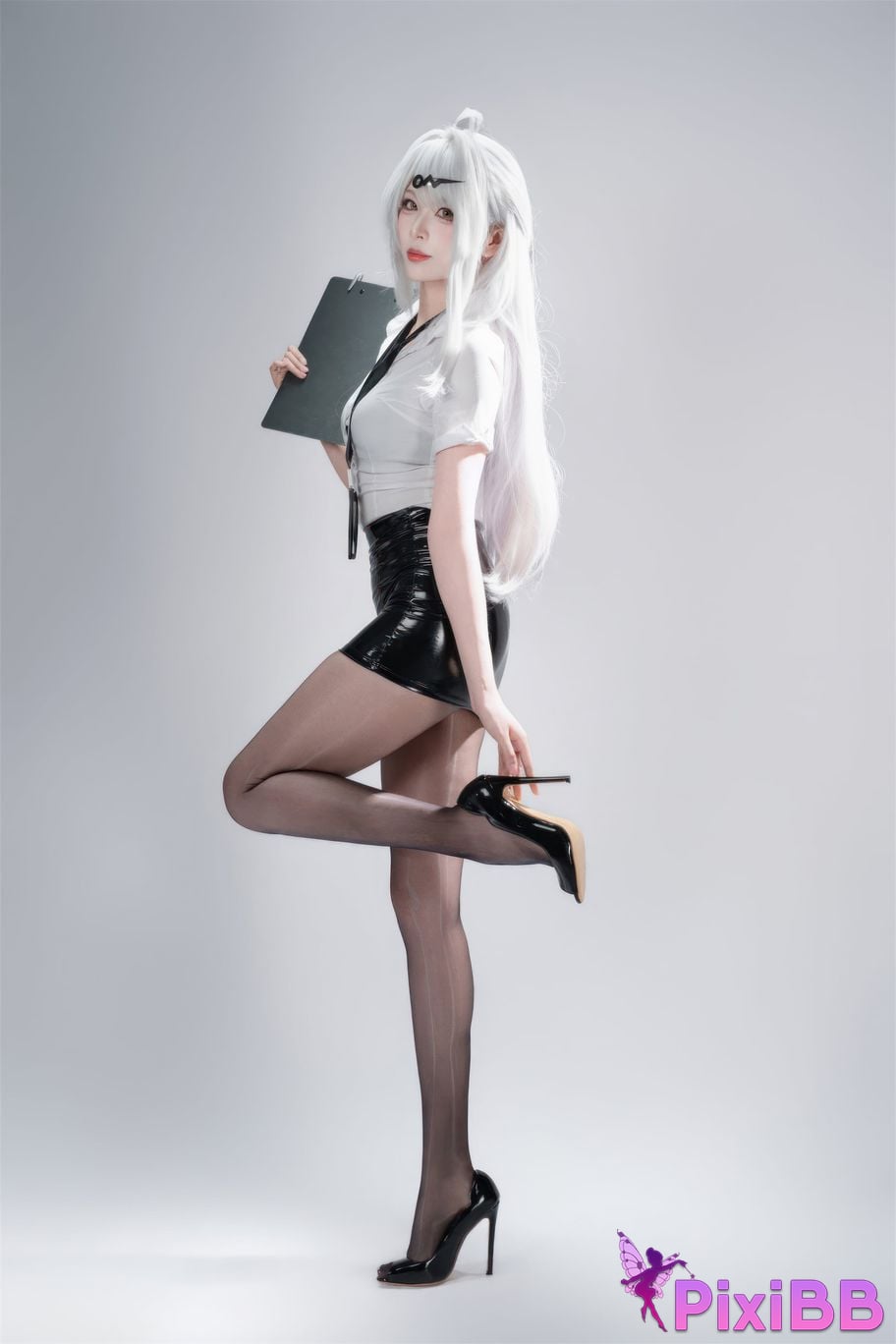 Cosplayer Senior Sister Xuan Xiao absolute zero Yixuan ink shaped traces PixiBB.COM 064