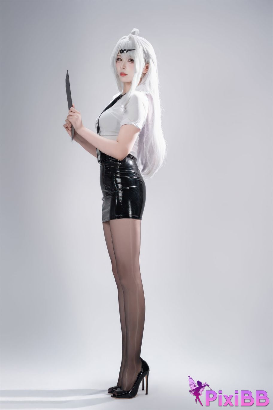 Cosplayer Senior Sister Xuan Xiao absolute zero Yixuan ink shaped traces PixiBB.COM 065