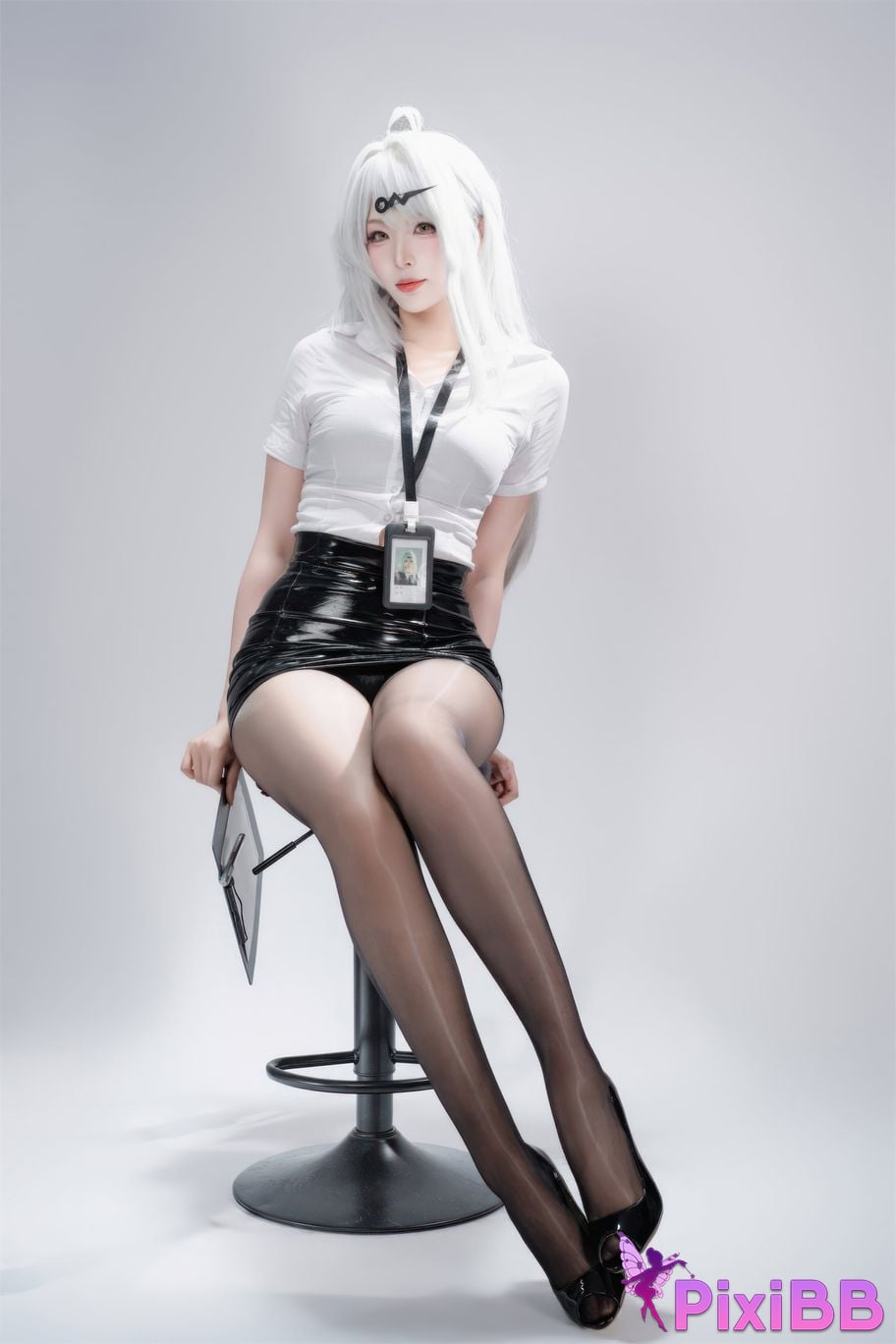 Cosplayer Senior Sister Xuan Xiao absolute zero Yixuan ink shaped traces PixiBB.COM 070