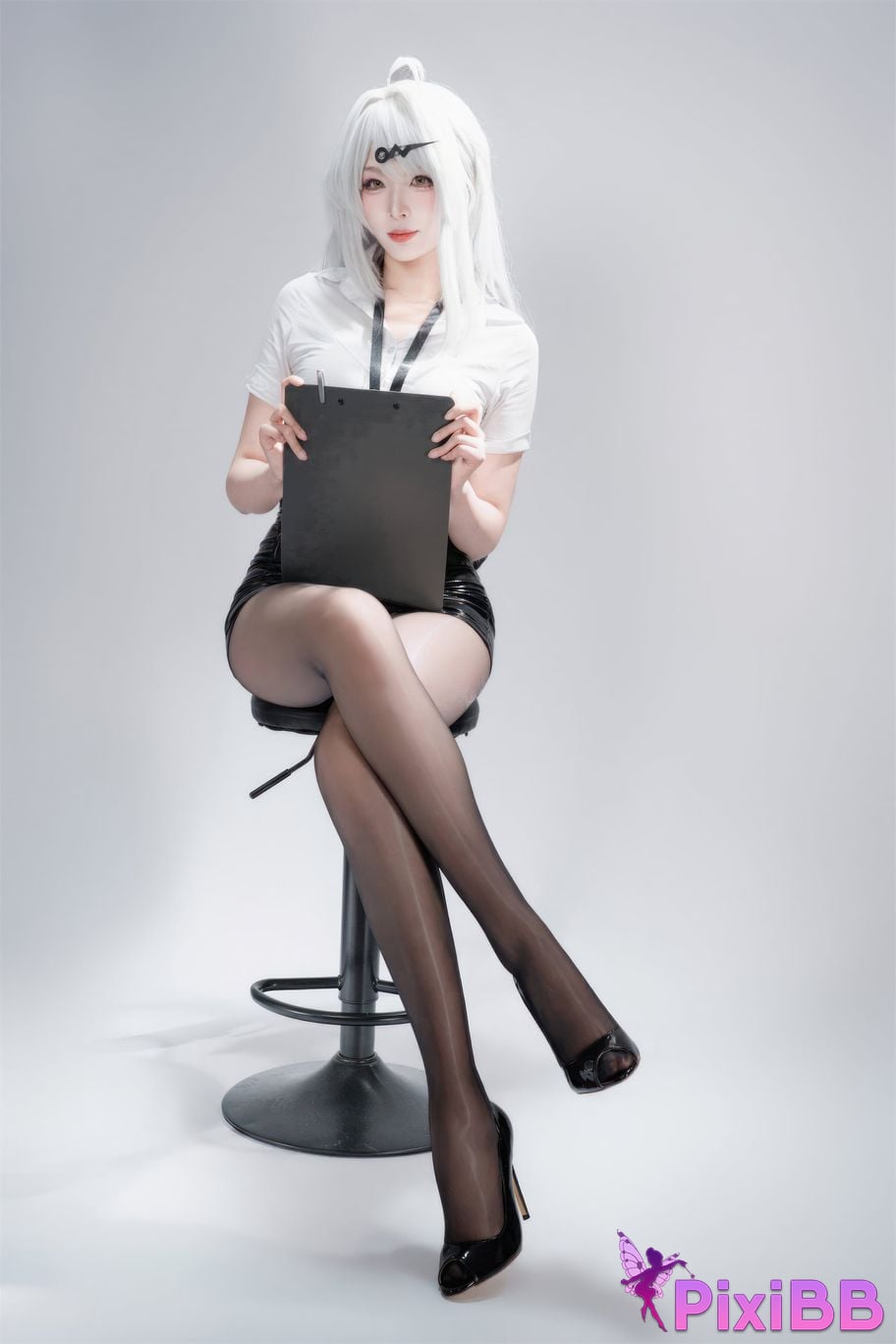 Cosplayer Senior Sister Xuan Xiao absolute zero Yixuan ink shaped traces PixiBB.COM 071