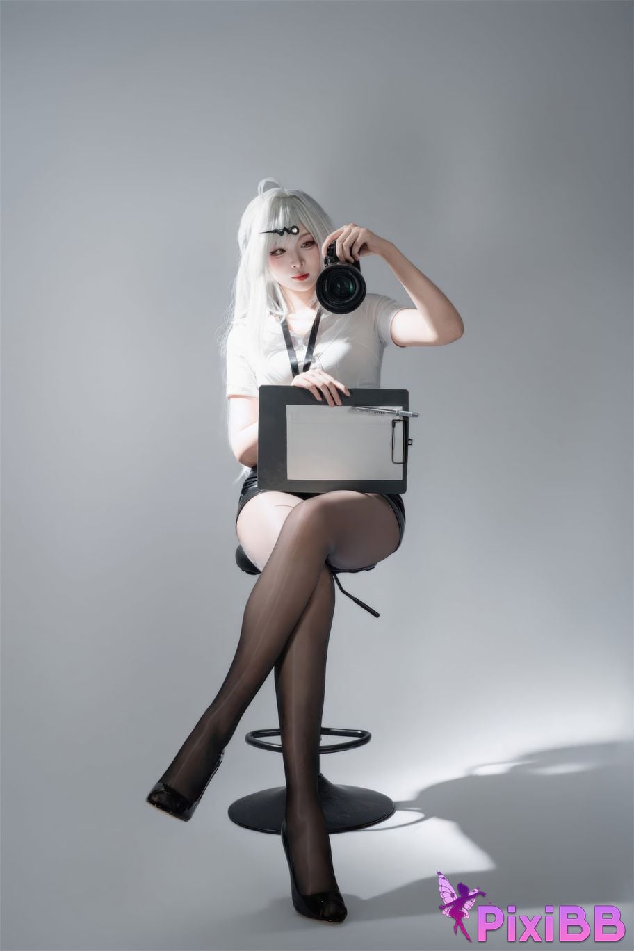 Cosplayer Senior Sister Xuan Xiao absolute zero Yixuan ink shaped traces PixiBB.COM 087