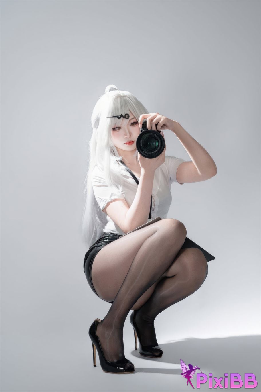 Cosplayer Senior Sister Xuan Xiao absolute zero Yixuan ink shaped traces PixiBB.COM 088