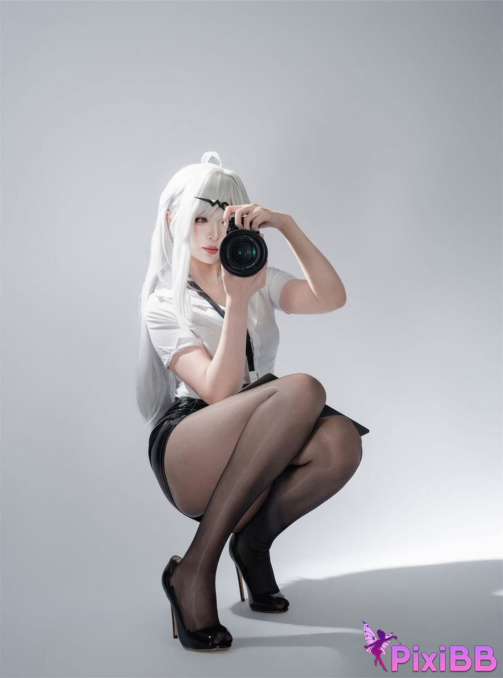 Cosplayer Senior Sister Xuan Xiao absolute zero Yixuan ink shaped traces PixiBB.COM 089