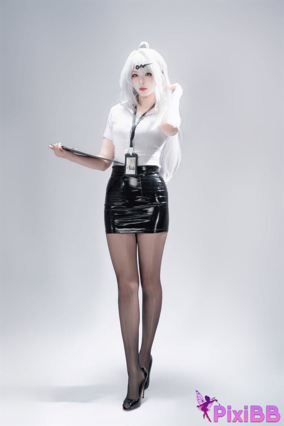 Cosplayer Senior Sister Xuan Xiao absolute zero Yixuan ink shaped traces PixiBB.COM 097