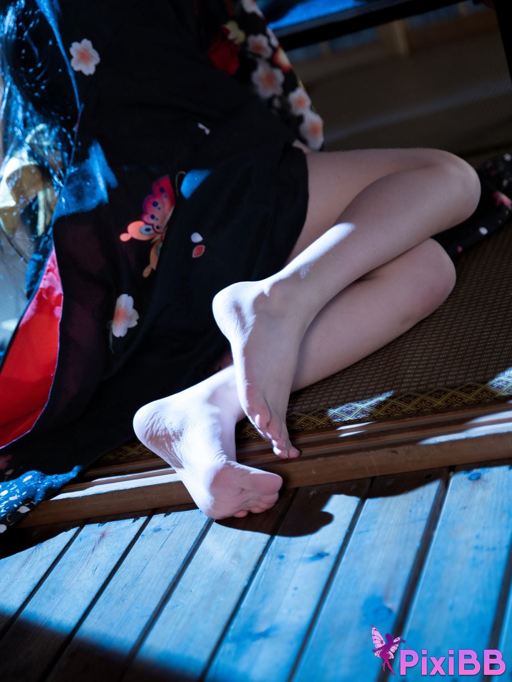 Cosplayer Shimizu Nagi lotus flower PixiBB.COM 033