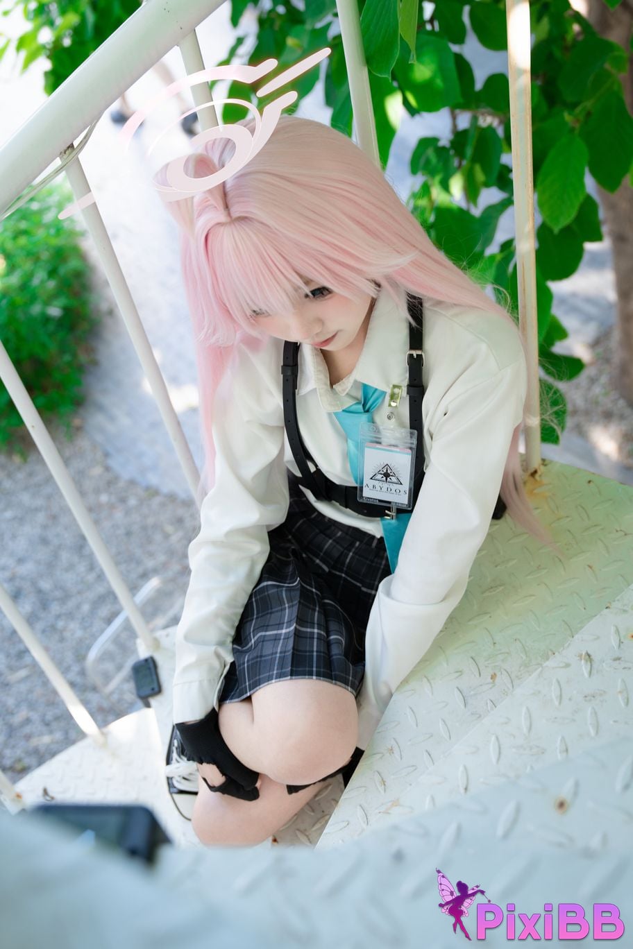 Cosplayer Shimizu Nagi Birds in the Starry Wilderness PixiBB.COM 004