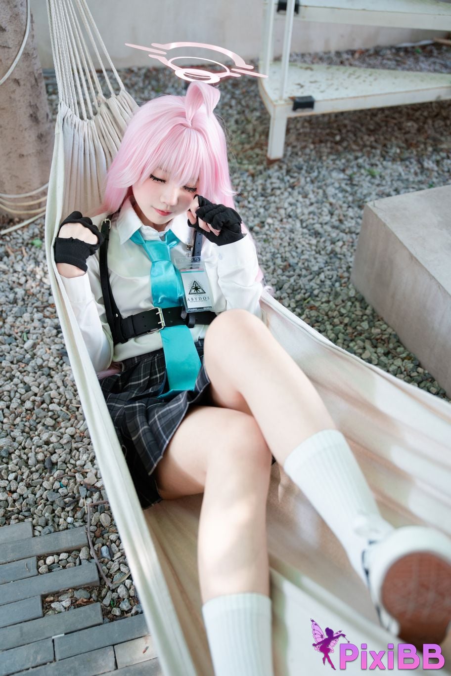 Cosplayer Shimizu Nagi Birds in the Starry Wilderness PixiBB.COM 006