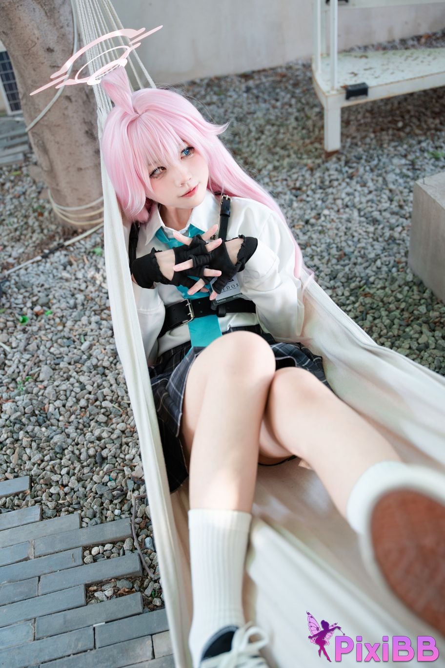 Cosplayer Shimizu Nagi Birds in the Starry Wilderness PixiBB.COM 007