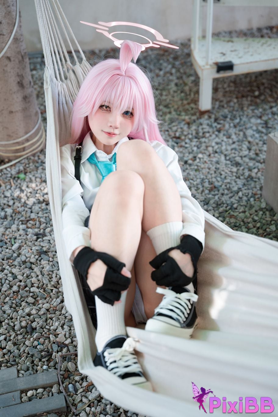 Cosplayer Shimizu Nagi Birds in the Starry Wilderness PixiBB.COM 008