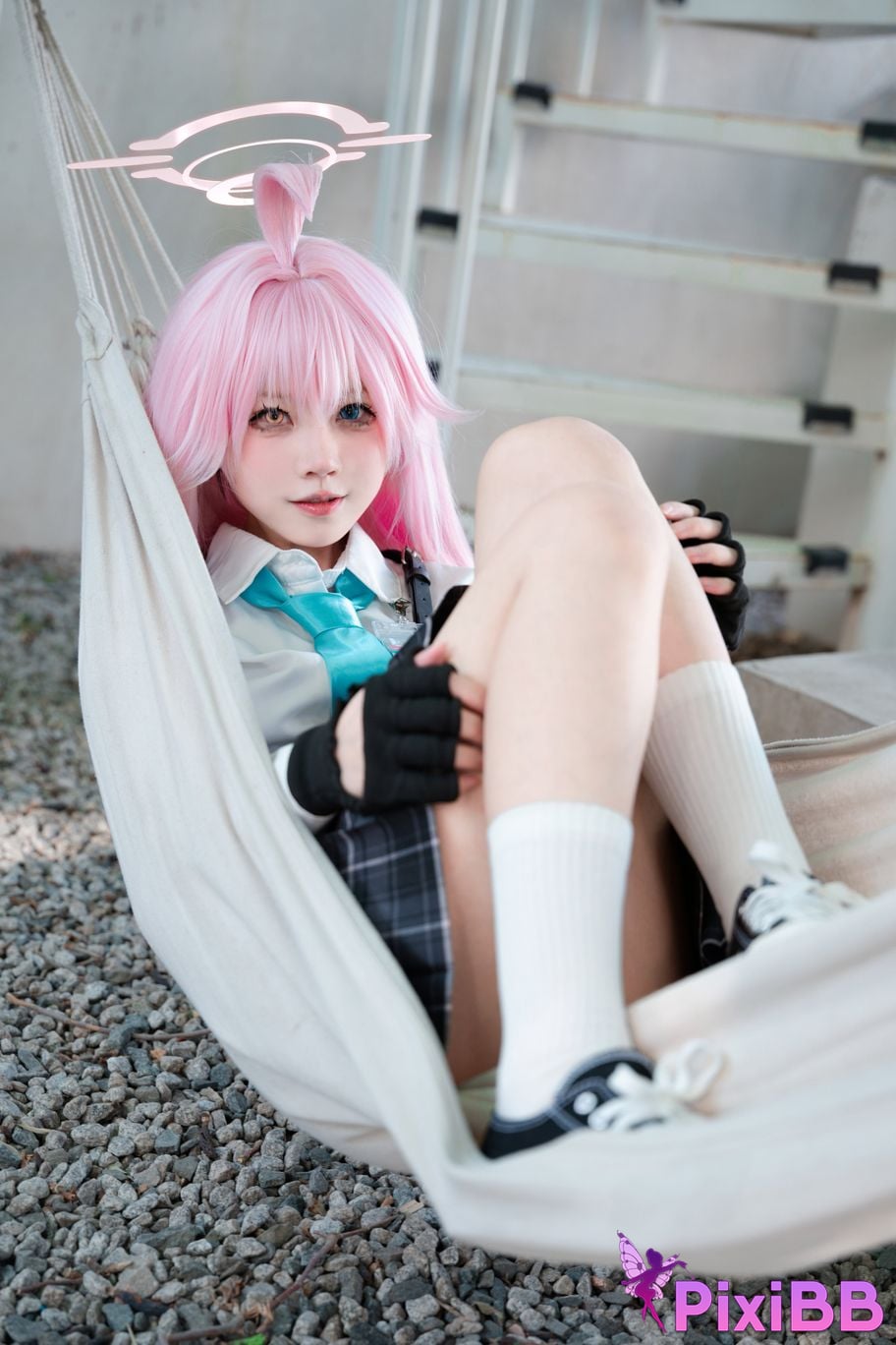 Cosplayer Shimizu Nagi Birds in the Starry Wilderness PixiBB.COM 009