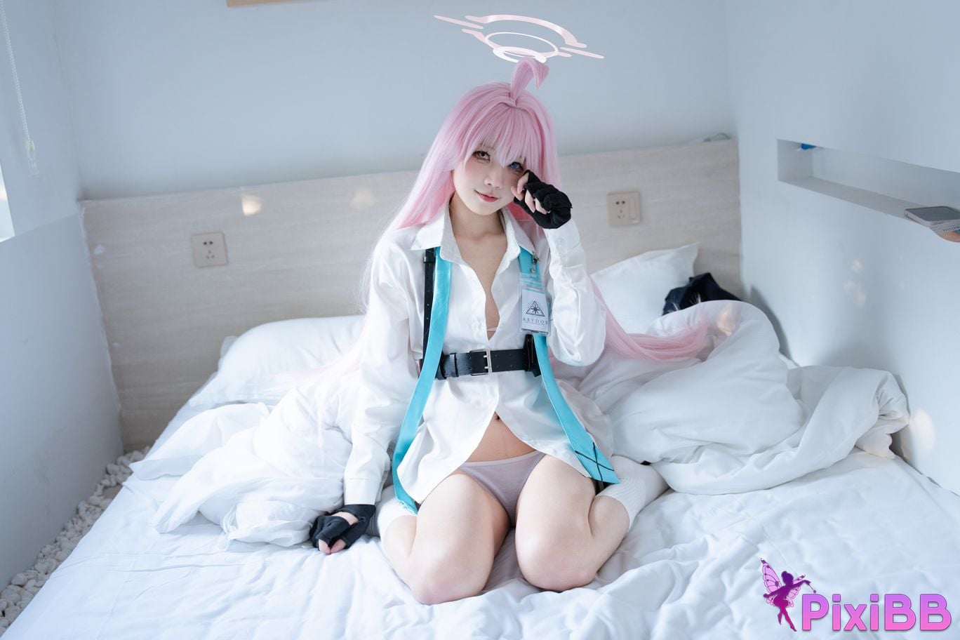 Cosplayer Shimizu Nagi Birds in the Starry Wilderness PixiBB.COM 025