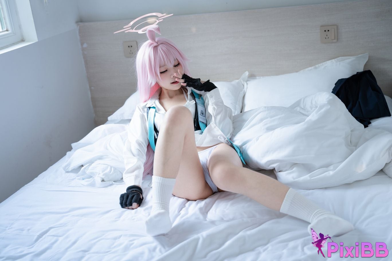 Cosplayer Shimizu Nagi Birds in the Starry Wilderness PixiBB.COM 030